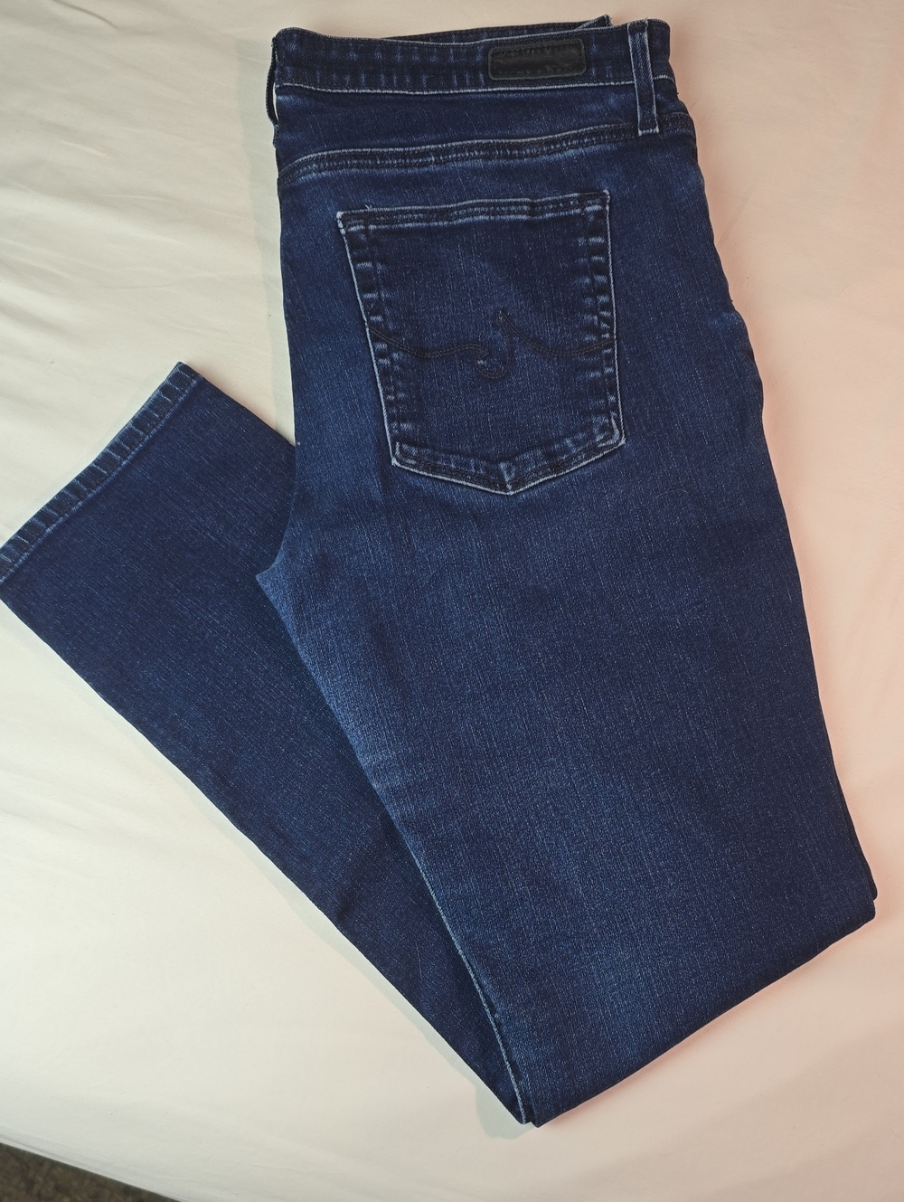AG Dark Wash Slim Denim Jeans